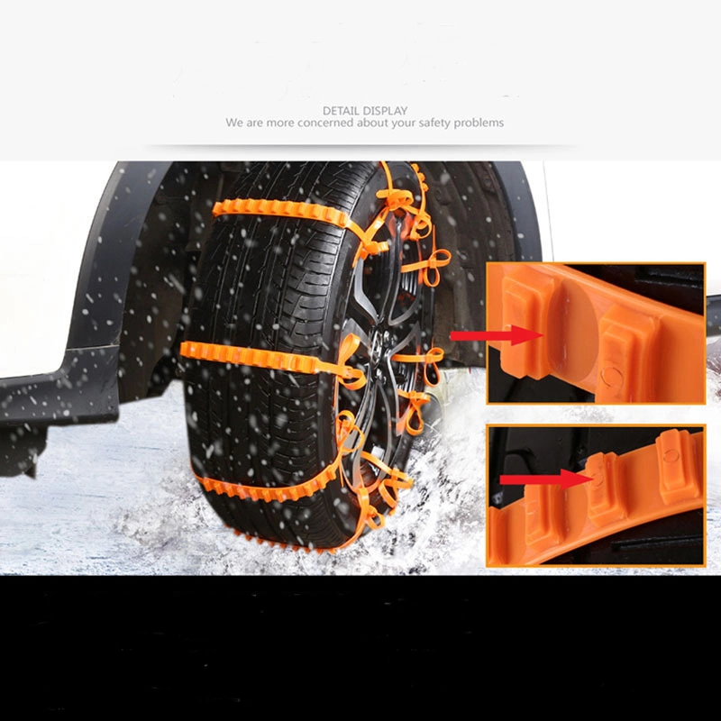 Free Samples Provide, Heavy Duty Snow Mud Chains Car Truck Nylon Cable Zip Ties, Cheap Price Anti-Skid Car Tire Binding Tie